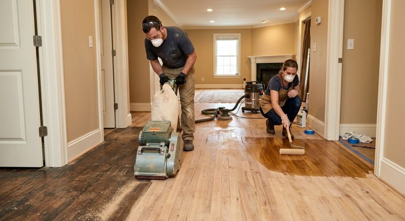 Hardwood Refinishing in Alpharetta, GA