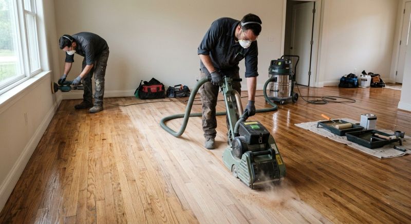 Hardwood Refinishing in Alpharetta, GA