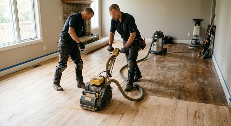 Hardwood Refinishing in Alpharetta, GA