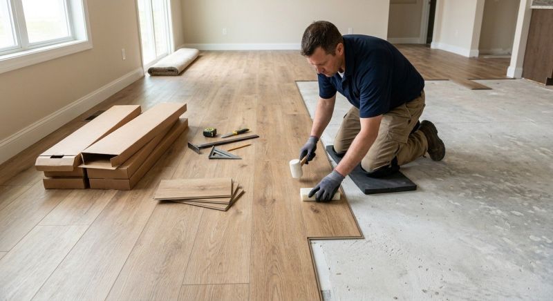 Vinyl Tile Installation in Longmont, CO